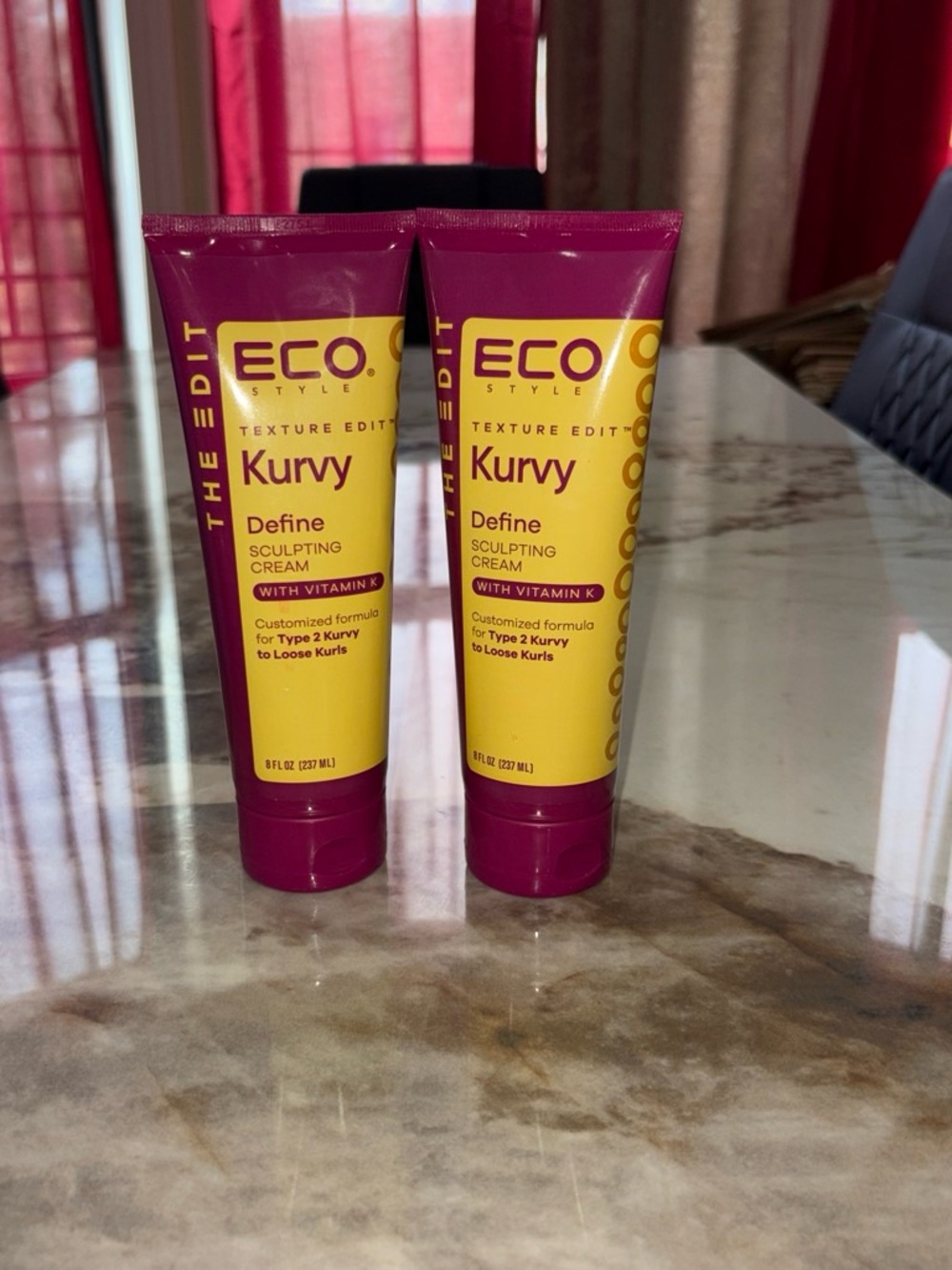 Kurvy Define Sculpting Cream - Berry/Yellow